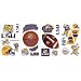 RoomMates RMK1106SCS Louisiana State University Peel & Stick Wall Decals