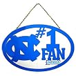 North Carolina Tar Heels Hanging Sign