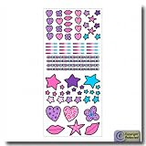 Hot Lips Self Stick Room Appliques