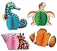 Sea Creatures Playmates   (4/Pkg)