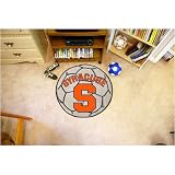 Syracuse Orangemen NCAA Soccer Ball Round Floor Mat (29)