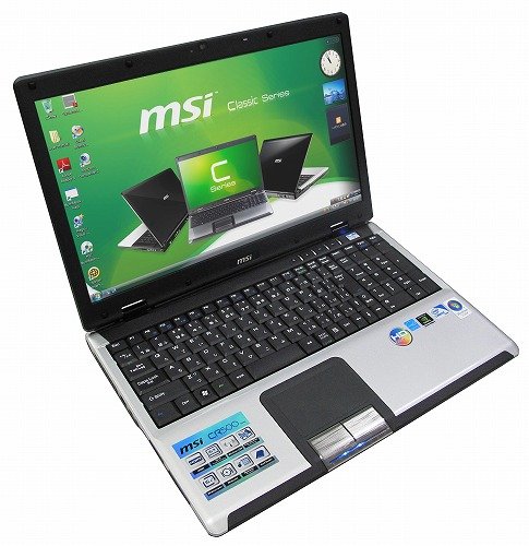 MSI Wind Cシリーズ 15.6インチワイド液晶 スリムノートブック CR500 C50T30-HPBS