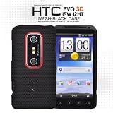 HTC EVO 3D ISW12HT用ブラックメッシュケース