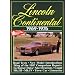 Lincoln Cars: Lincoln Continental 1969-76 (Brooklands Road Test Books)