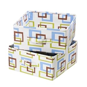 Honey-Can-Do SFT-01569 Accessory Drawers for Hanging Organizer, Green/Blue/BrownHoney-Can-Do Accessory Drawers for Hanging Organizer
