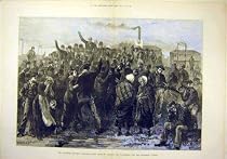1877 BLANTYRE COLLIERY GLASGOW VOLUNTEERS PRINT COAL