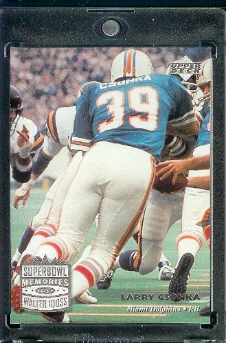 1997 Upper Deck Legends # 188 Larry Csonka Miami Dolphins Football Card - Mint !!