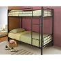 Bunk Bed - Twin / Twin Size Bunk Bed in Black - Coaster