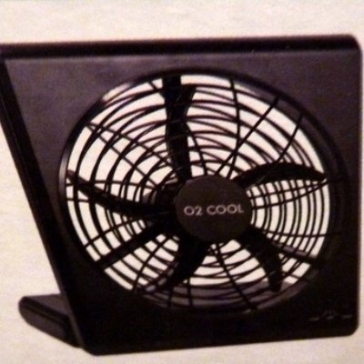 O2 Cool Portable Fan Battery or Electric Powered