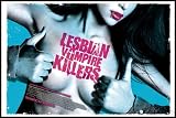 Lesbian Vampire *******ers Poster (62x93 cm) gerahmt in: Rahmen schwarz