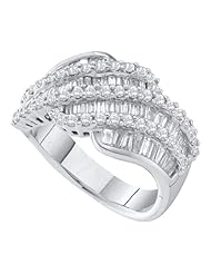 1.72CT ROUND & BAGGUETTE DIAMOND FASHION BAND