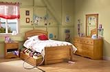 South Shore 3432-SET Little Treasures Country Pine Kids Bedroom Collection