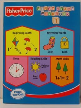 FISHER-PRICE (FIRST GRADE WORKBOOK): Amazon.com: Books
