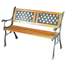 Kingfisher F2PB 2 Person Wooden Bench