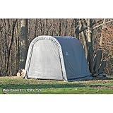 ShelterLogic Ultra Shed - Round Style, 12Ft.L x 8Ft.W x 8Ft.H, Model# 76813