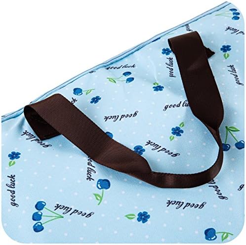 Chois® New Women Men Travel Storage Bag Waterproof High Capacity Luggage Clothes Tidy Storage Pouch Portable Organizer Case (Extra large, Blue Cherry)