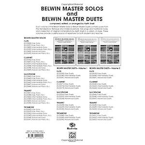 Belwin Master Solos (Clarinet), Vol 1: Easy