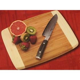 Premium Bamboo Cutting Board - 14 in x 11 in x 1 in by Bamboo Accessories