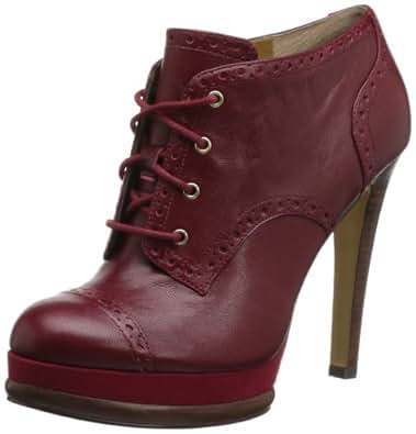 Amazon.com: Nine West Women's Aqua Platform Pump,Red Leather,5 M US: Shoes