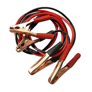 Evelots Heavy Duty Jumper Cables With A Case, 7 Feet Long, Jumpers For Cars
