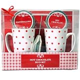 Pink Tool Box Hot Chocolate for 2 Set