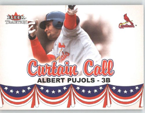 2002 Fleer Tradition Update #U368 Albert Pujols CC - St. Louis Cardinals (Curtain Call) (Baseball Cards)