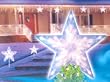 14" Clear Lighted Twinkling Christmas Star Tree Topper or Pathway Marker