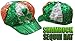 St. Patrick's Day Tri Color Sequin Shamrock NewsBoy Hat