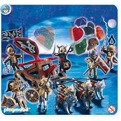 5001 - PLAYMOBIL - Wolfsritter-Truppe mit Katapultgespann