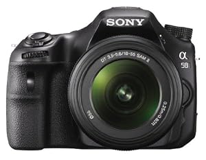 Sony Alpha A58 Translucent Mirror Interchangeable Lens Camera with 18-55mm Lens (20MP)
