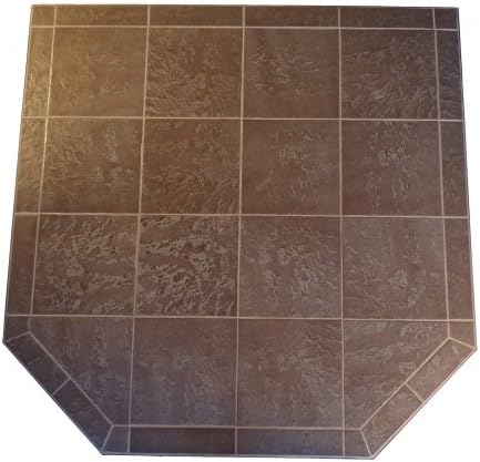 Kalvin International SP13-FXA3A56 54 x 54 Wall Hearth Pad - Standard Edge