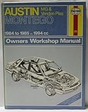 Montego owners workshop manual