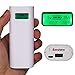 Soshine Portable Smart Power Bank for 2X 18650 External Batteries, with LED Indicator and Micro USB Cable (YM-E4C)