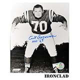 Art Donovan Signed 16x20 Photo w/ HOF 68 Insc.