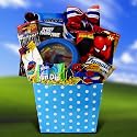 Spiderman Gift Baskets for Boys Full of Activities and Candies Perfect Gift for Birthday or Get Well Wishes