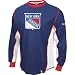 Reebok New York Rangers Face-Off Downforce Long Sleeve Top