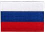 Russia Flag Embroidered Patch Russian Federation Iron-On National Emblem