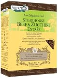 Addiction Raw Dehydrated Grain-Free Dog Food, Steakhouse Beef & Zucchini, 2 Pound Box