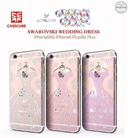 CASECUBE [Wedding Dress] SWAROVSKI TPU Series for Apple iPhone 6 Plus / iPhone 6s Plus - Swarovski