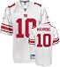 Eli Manning Jersey: Reebok White Replica #10 New York Giants Jersey