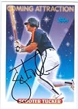 Scooter Tucker autographed Baseball Card (Houston Astros)