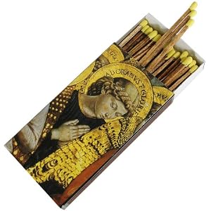 3 Boxes Medium Fireplace Matches Renaissance Angels