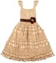 Sweet Heart Rose Girls 7-16 Ruffled Dress W/ Flower