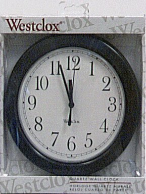 Westclox Simplicity Black