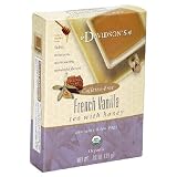 Davidson's Tea French Vanilla, 8-Count Tea Bags (Pack of 12)