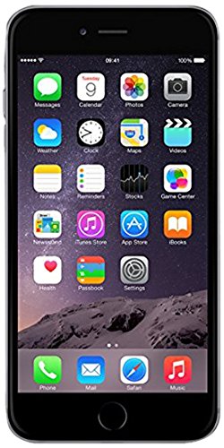 Apple iphone 6 plus, space gray, 16 gb (at&t)