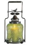Bird Nested Lantern Large Antique Bronze