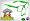 The Nuke - Gamma Ray Green Frame  a Green Radioactive Mustache