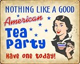 American Tea Party Retro Sign