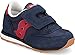 Saucony Jazz Hook & Loop Sneaker (Toddler/Little Kid), Navy/Red, 8 M US Toddler